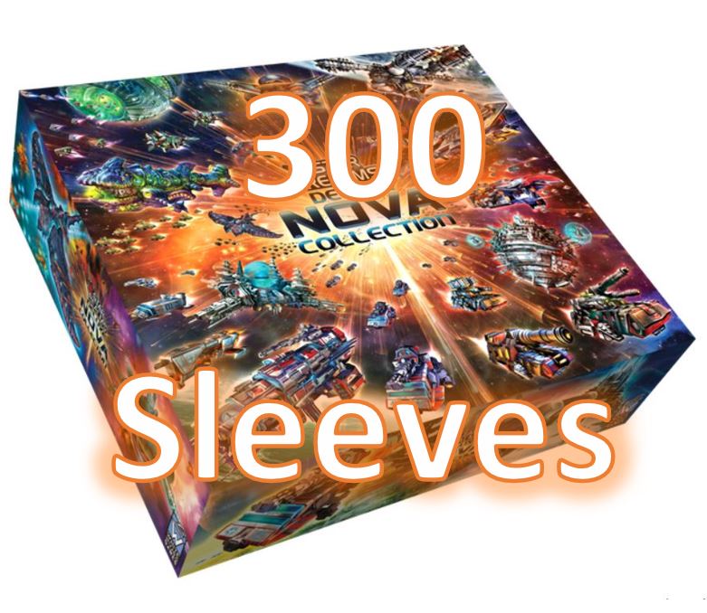Star Realms Kickstarter Deluxe Nova Collection Sleeves